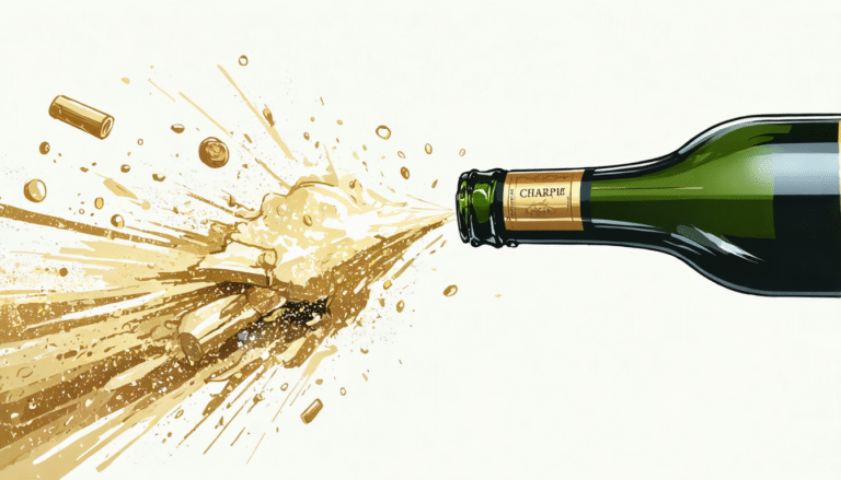 à quelle allure s’élance un bouchon de champagne après son ouverture ?