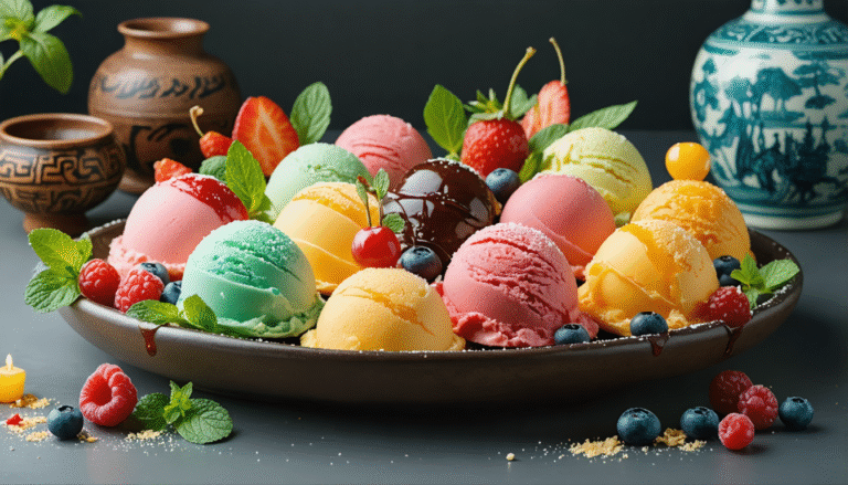 délice glacé : le sorbet effervescent au champagne