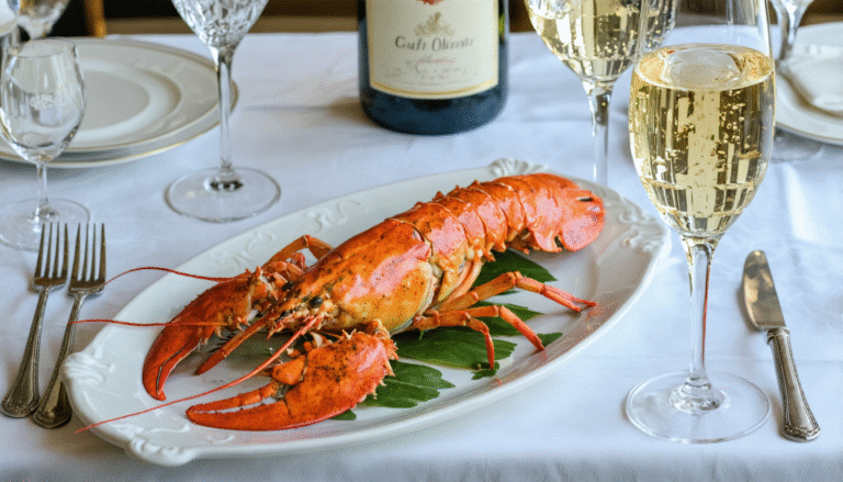 les meilleurs champagnes à déguster avec du homard