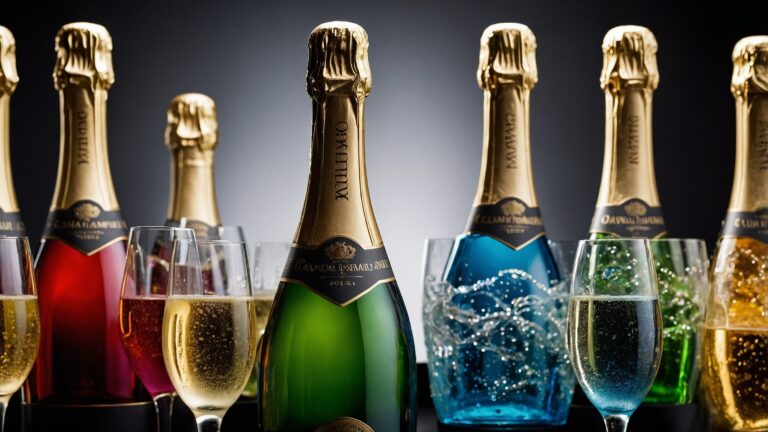explorer les variétés de bouteilles de champagne : volume en litres et nombre de flûtes qu’elles peuvent servir