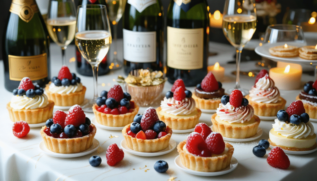 découvrez notre sélection des meilleurs champagnes qui rehausseront vos plats sucrés. apprenez à marier ces effervescents raffinés avec vos desserts favoris pour créer une expérience gustative inoubliable.