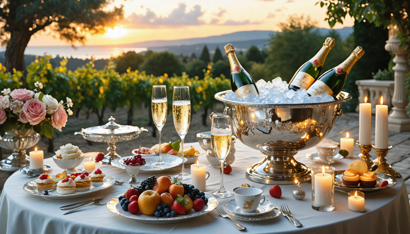 découvrez le guide ultime pour un service de champagne irrésistible : astuces, conseils et techniques pour impressionner vos invités et faire de chaque dégustation un moment inoubliable. apprenez à choisir les meilleurs champagnes, à les servir à la perfection et à créer une expérience unique autour de cette boisson emblématique.