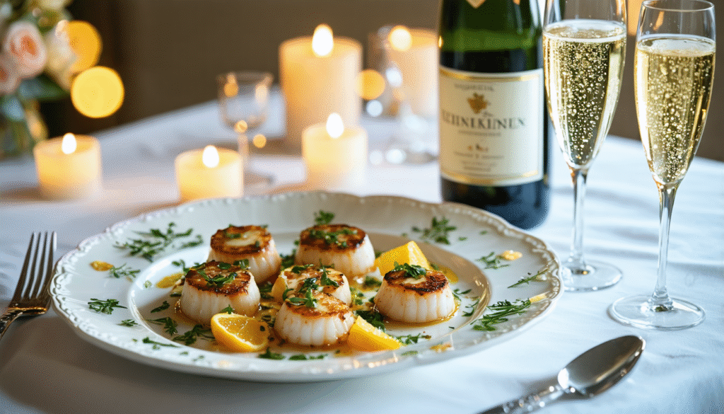 découvrez les accords parfaits pour sublimer vos plats de saint-jacques avec les champagnes les plus raffinés. apprenez à marier les saveurs et à magnifier vos occasions spéciales grâce à nos conseils d'experts sur les meilleures combinaisons.