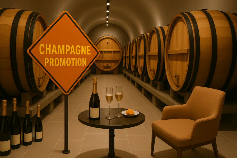 promotions exceptionnelles sur le champagne : un voyage pétillant