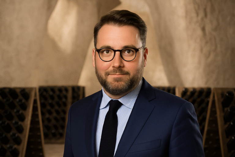 matthieu heidsieck prend les rênes de la direction générale de champagne ruinart