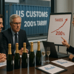 Les maisons de champagne préparent leurs stocks aux États-Unis face à l’augmentation des taxes douanières