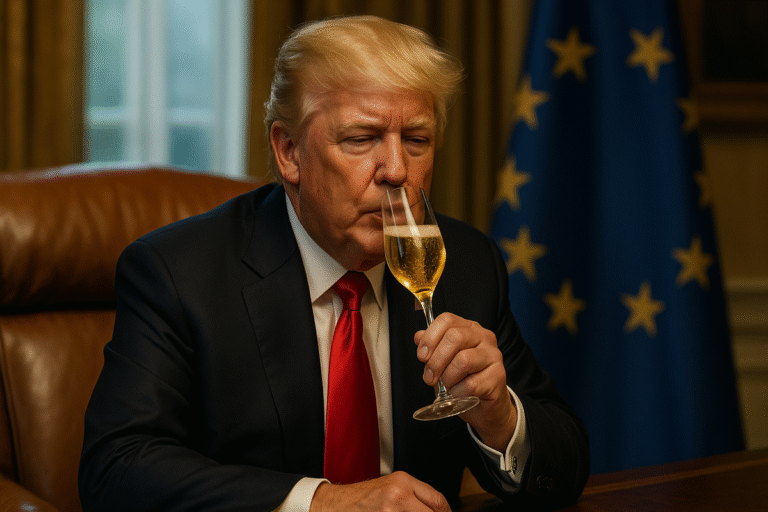 franck leroy appelle l’europe à réagir aux droits de douane de trump sur le champagne