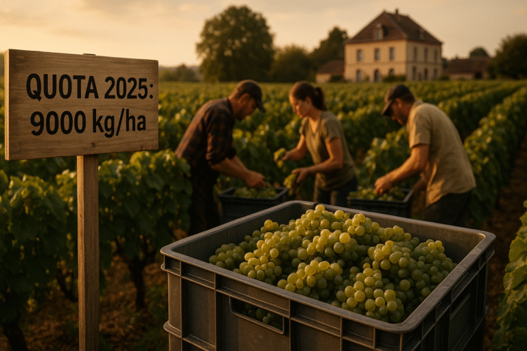 quota champagne 2025 : tout savoir sur les rendements et les enjeux