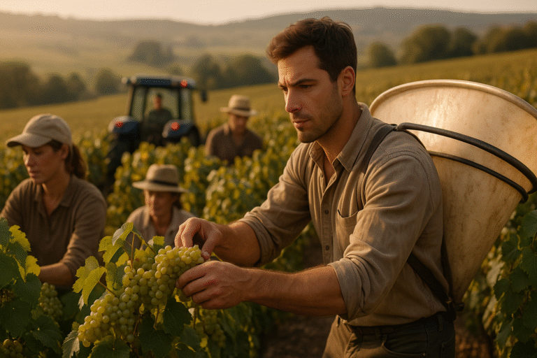 vendanges en champagne 2025 : une récolte précoce, prometteuse et historique